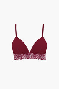Anthéia Burgundy Bra