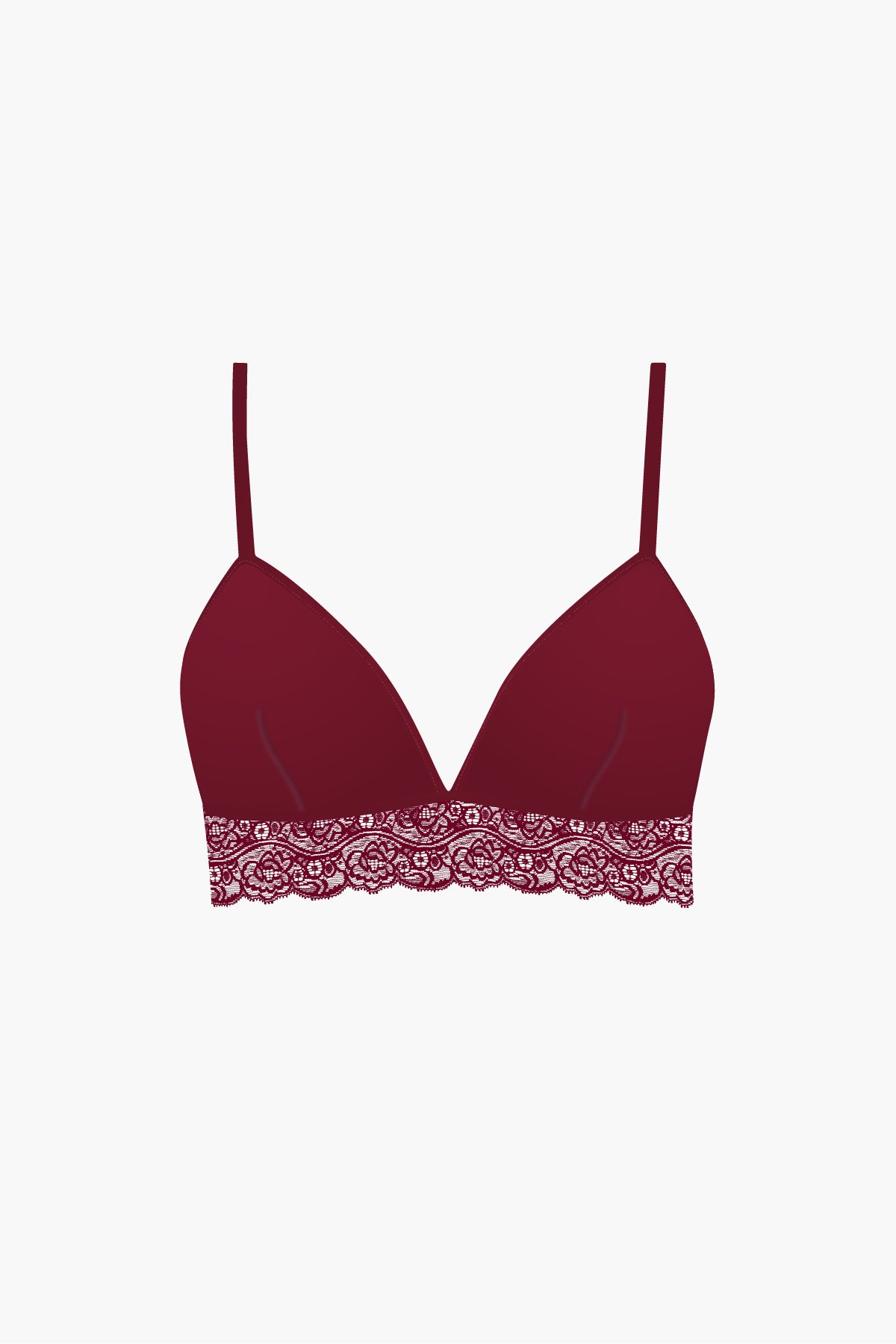 Anthéia Burgundy Bra