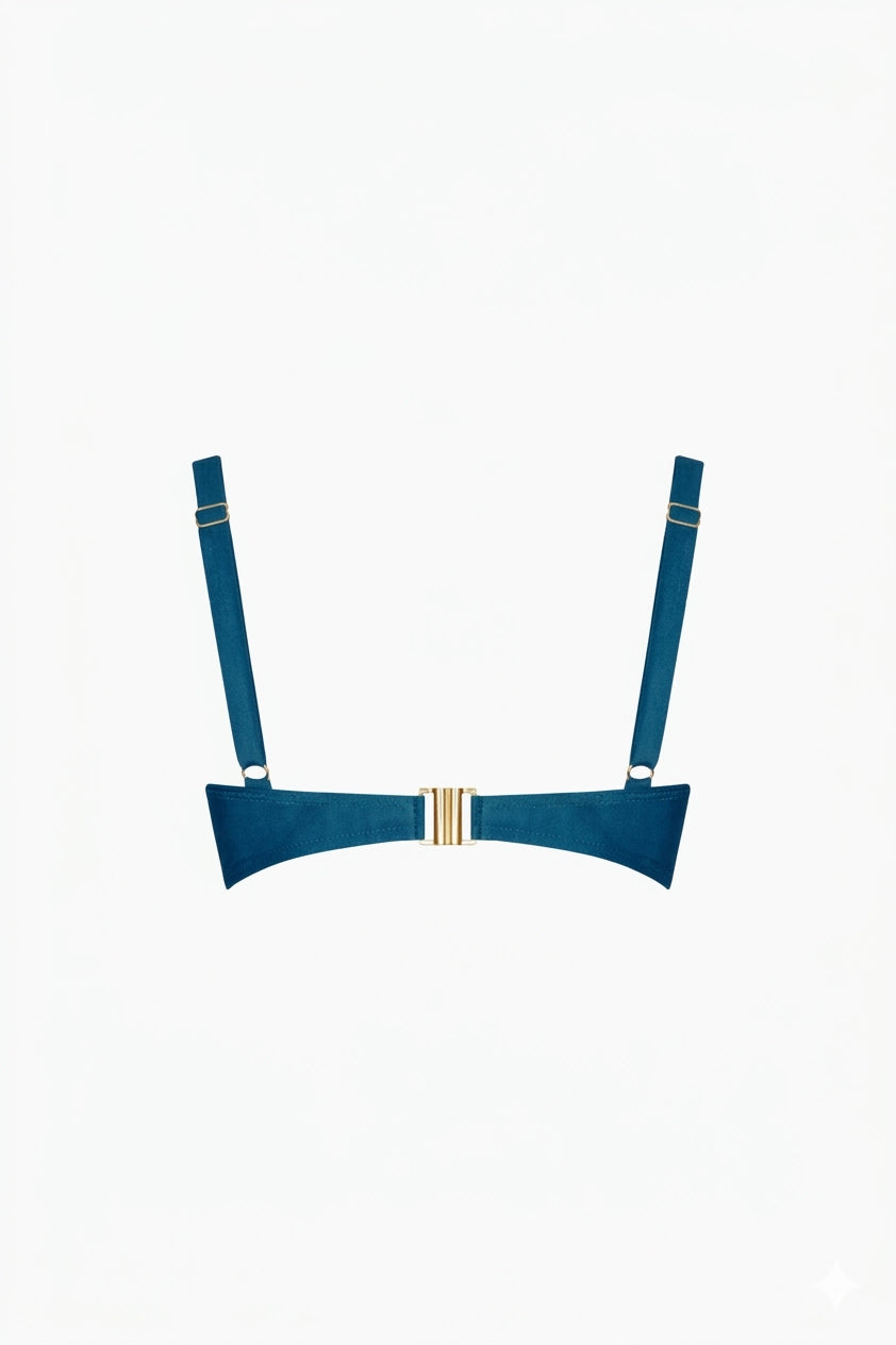 Triangle Héméra Bleu Paon