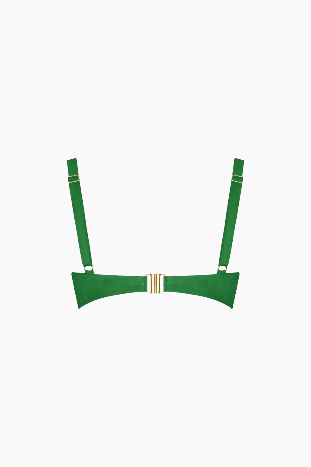 Héméra Green Iguana Triangle Bikini Top