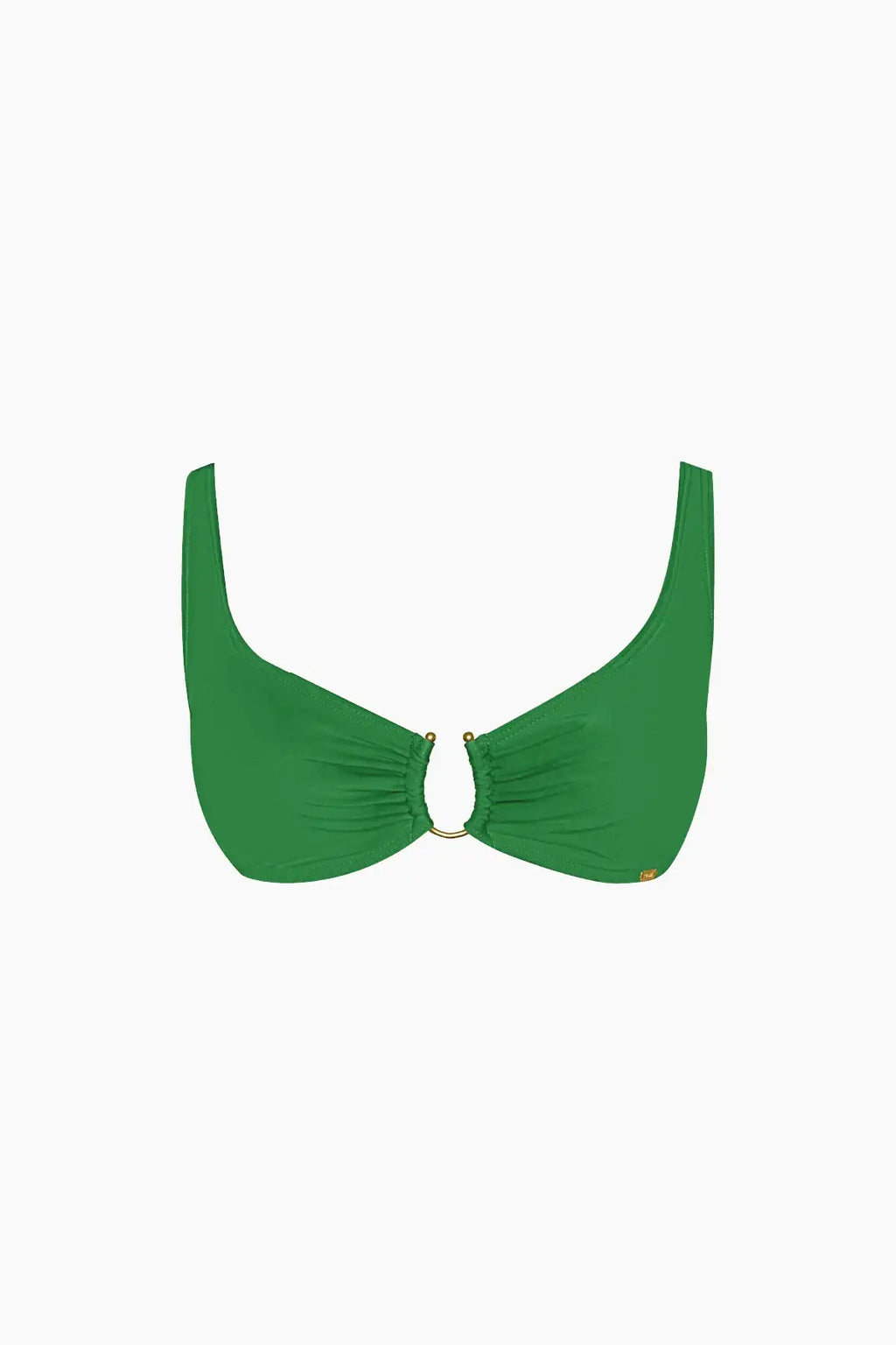 Héméra Green Iguana Triangle Bikini Top