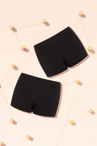 Duo Pack - 2 Black Glow Boxers