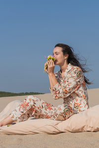 Ensemble Pyjama Daphne Ivory Bloom