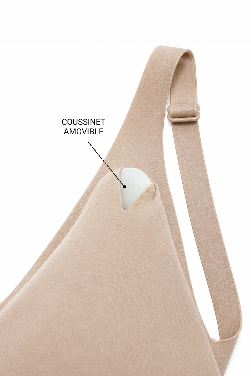 Brassière Invisible Sculptante Galbe Sable